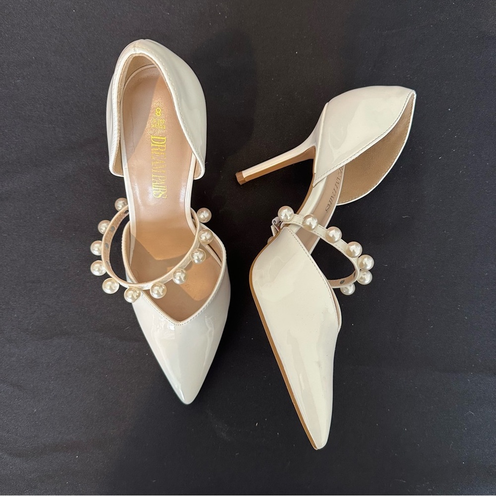 White heels